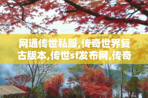 网通传世私服,传奇世界复古版本,传世sf发布网,传奇世界复古版本