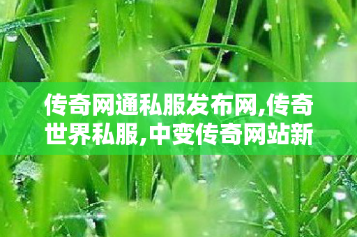 传奇网通私服发布网,传奇世界私服,中变传奇网站新开网,传奇世界私服